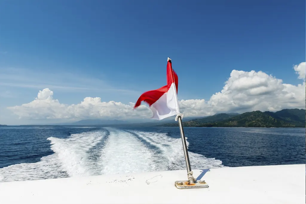 Professional boat transfer team in Indonesia